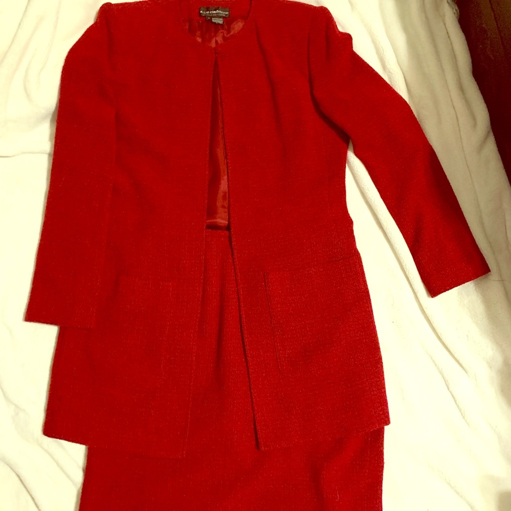 Ladies Liz Claiborne wool dress suit
